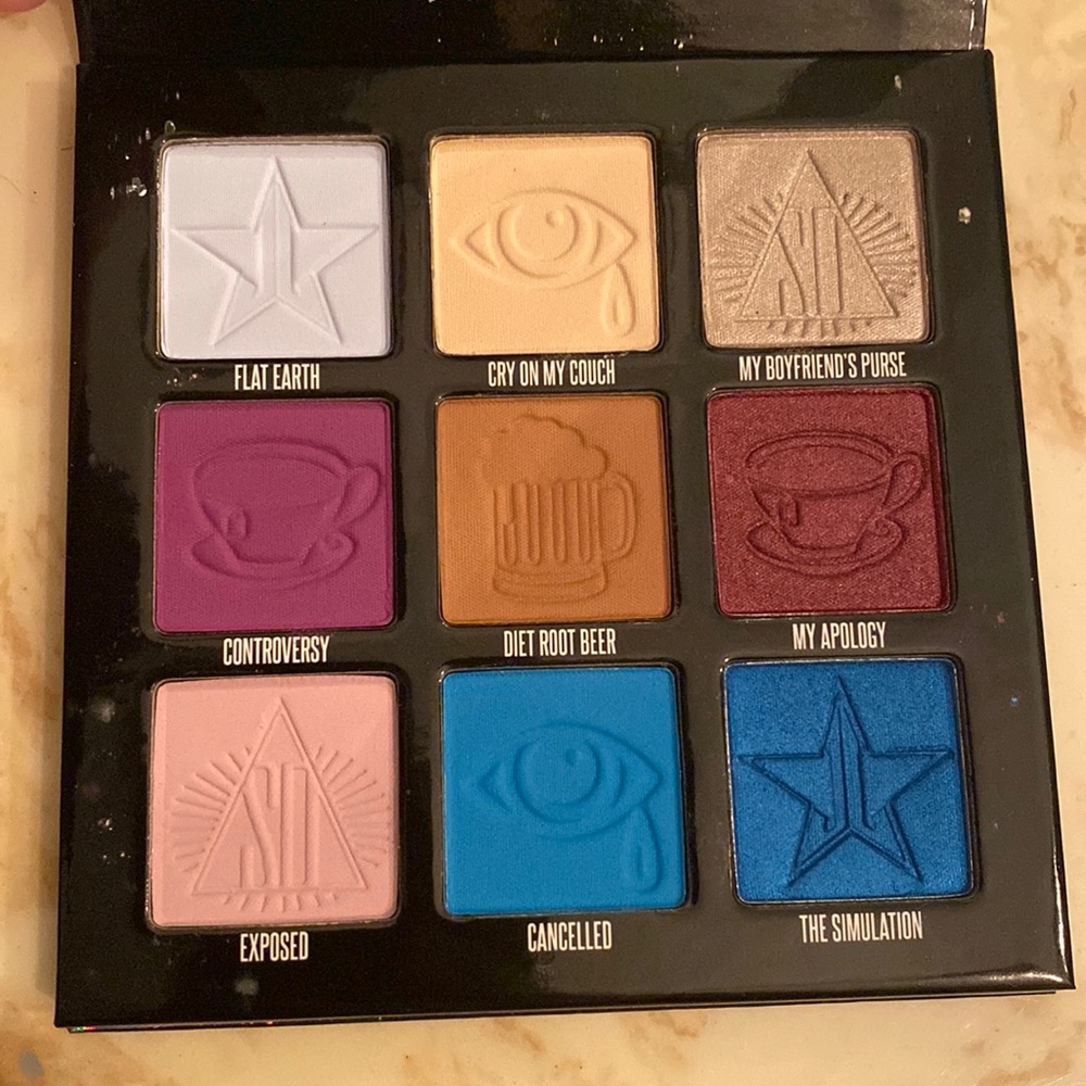 Jefffree Star / Shane Dawson  mini controversy palette